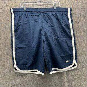 Nike Shorts Mens XL Blue Athletic Running Lined Lightweight Vintage Style Y2K